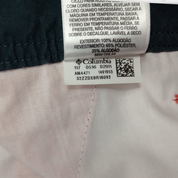 Columbia‎ Men's Coral Cotton Washed Out Chino Shorts Size 36 - Picture 10 of 10